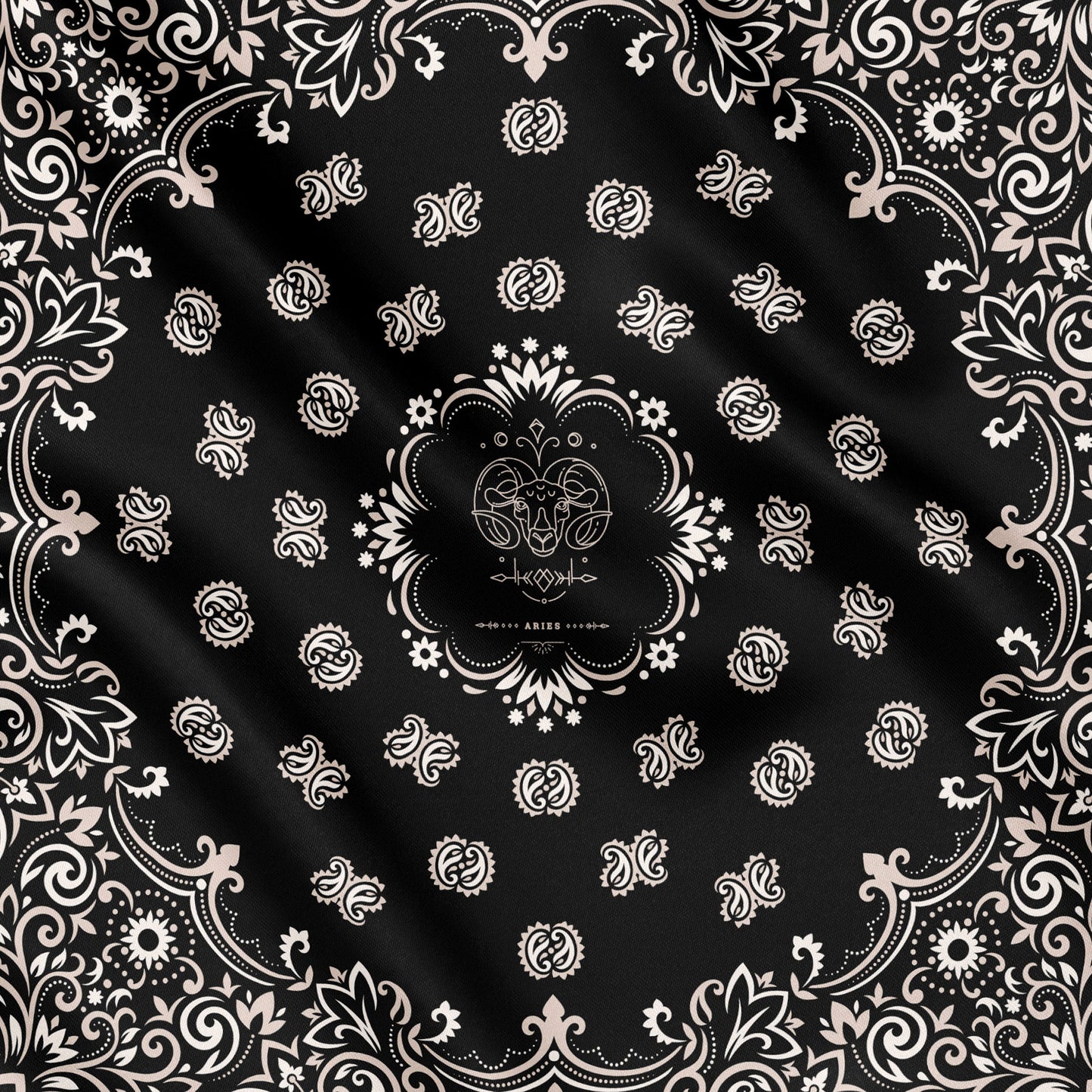 ARIETE - Foulard 90x90 in 100% seta
