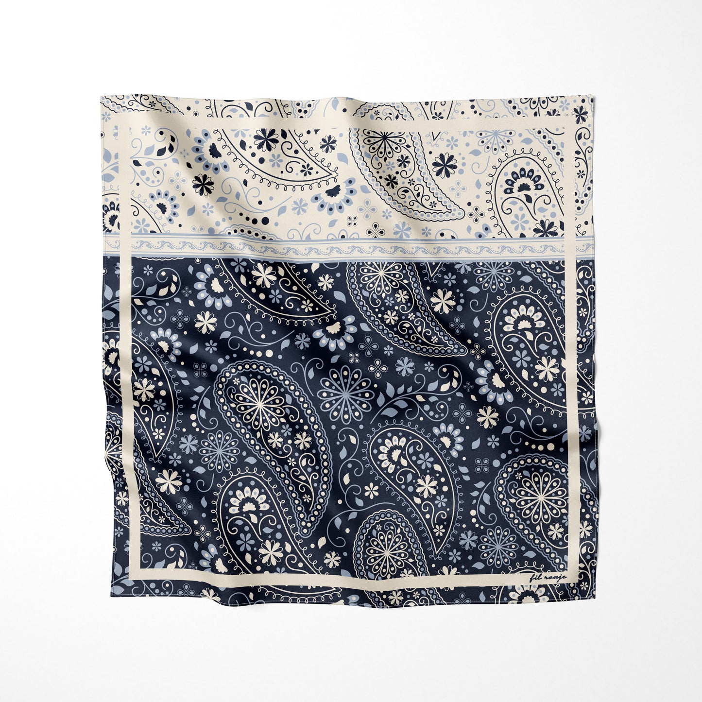 Ava-Foulard 90x90 in 100% seta