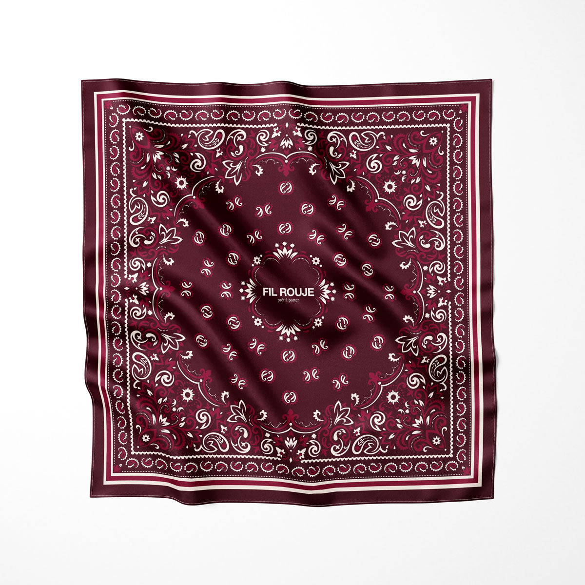 Essie-Foulard 90x90 in 100% seta