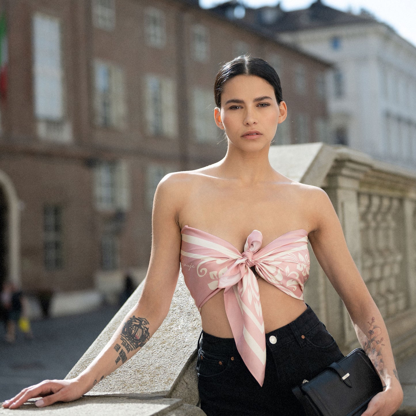 Kate-Foulard 90x90 in 100% seta