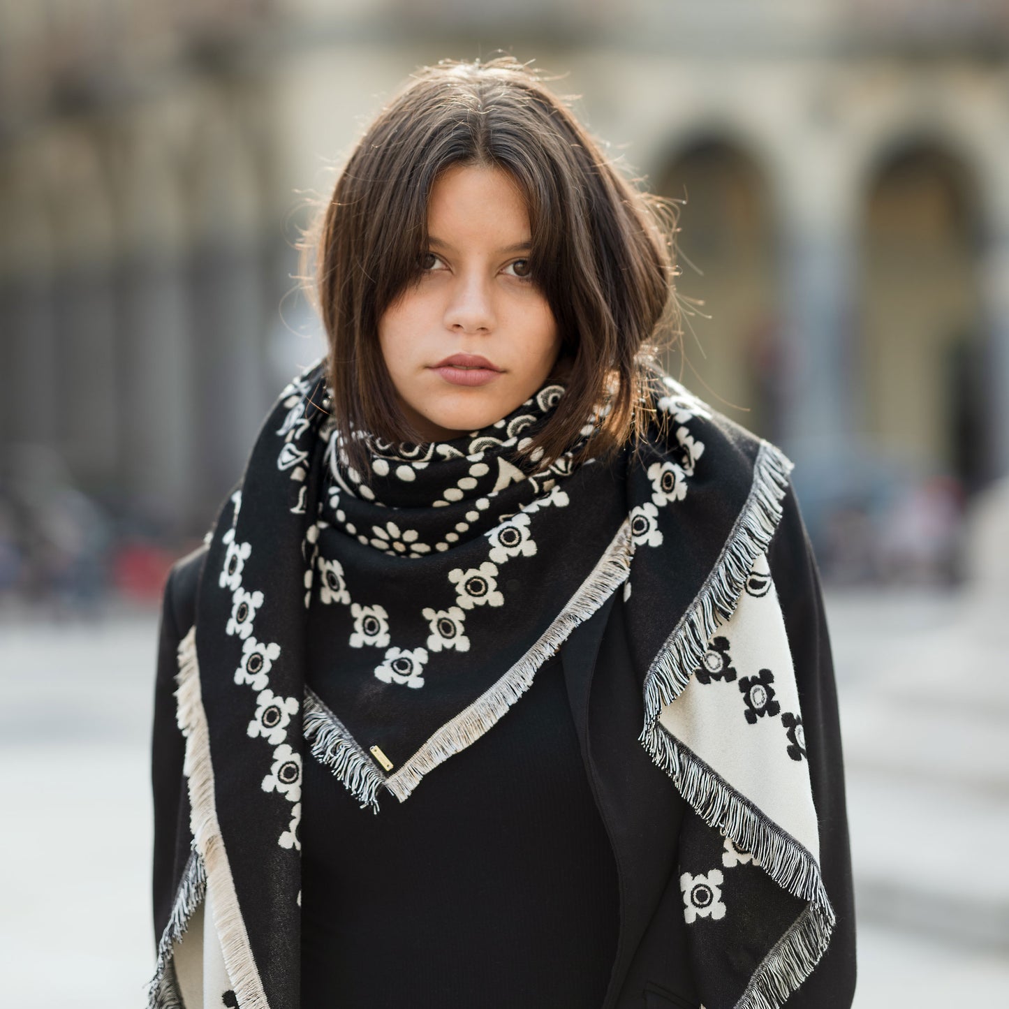 Pashmina bandana