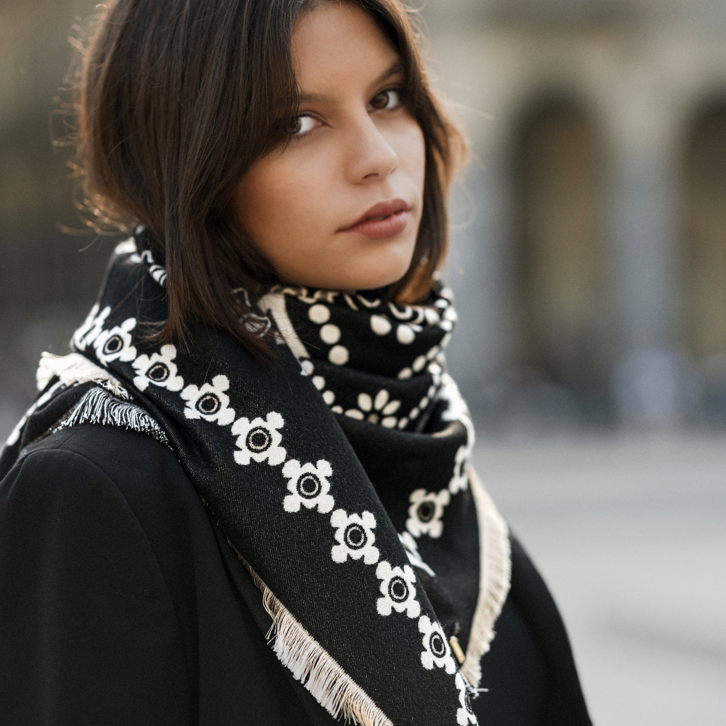 Pashmina bandana