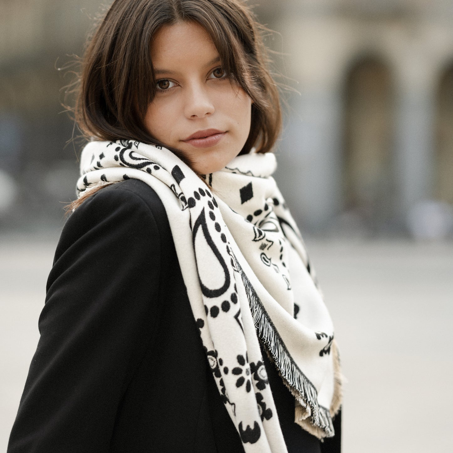 Pashmina bandana