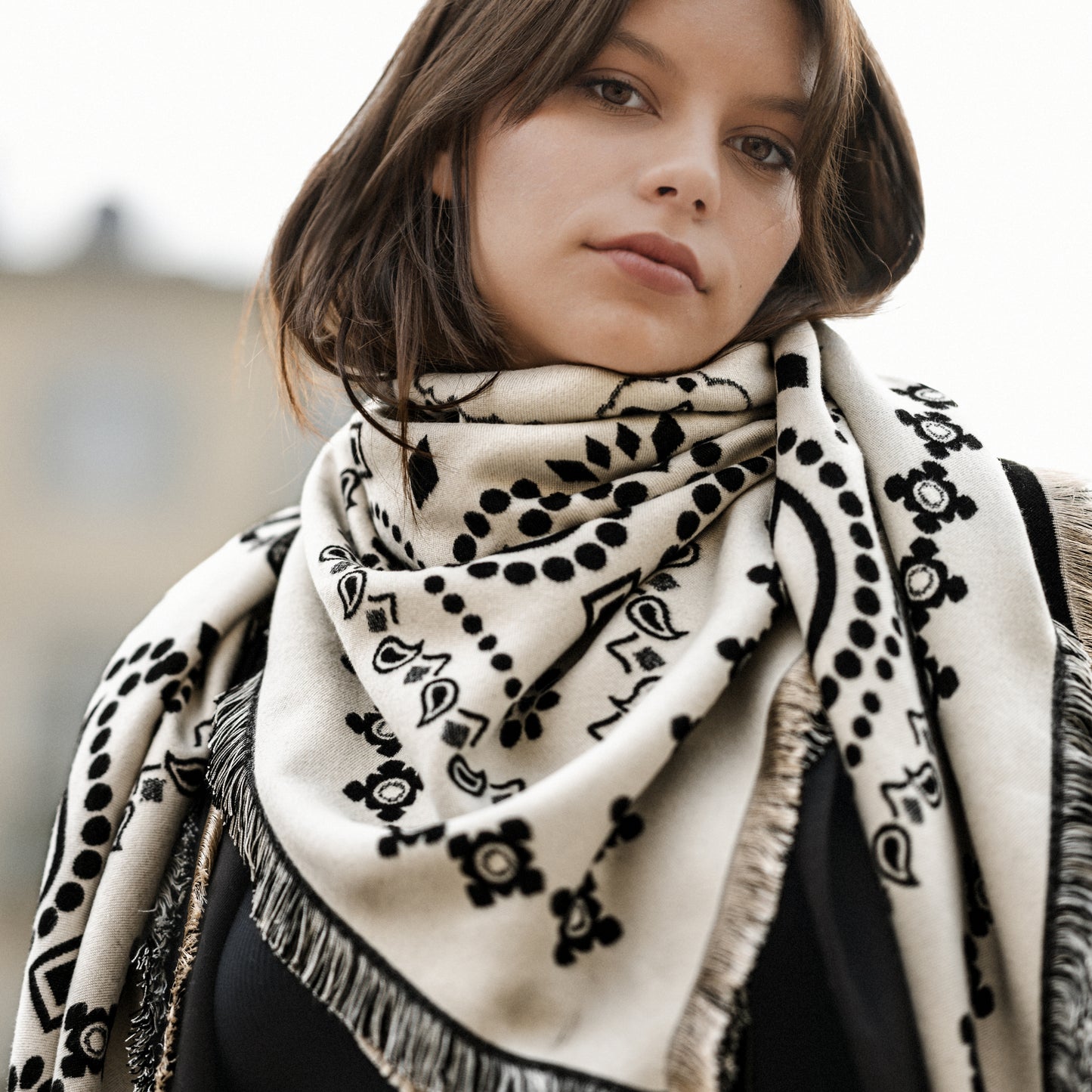 Pashmina bandana