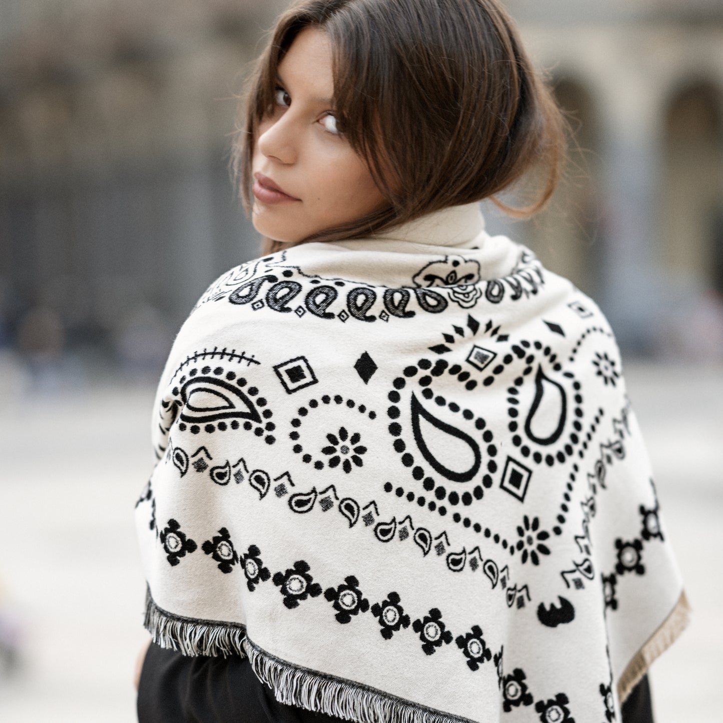 Pashmina bandana