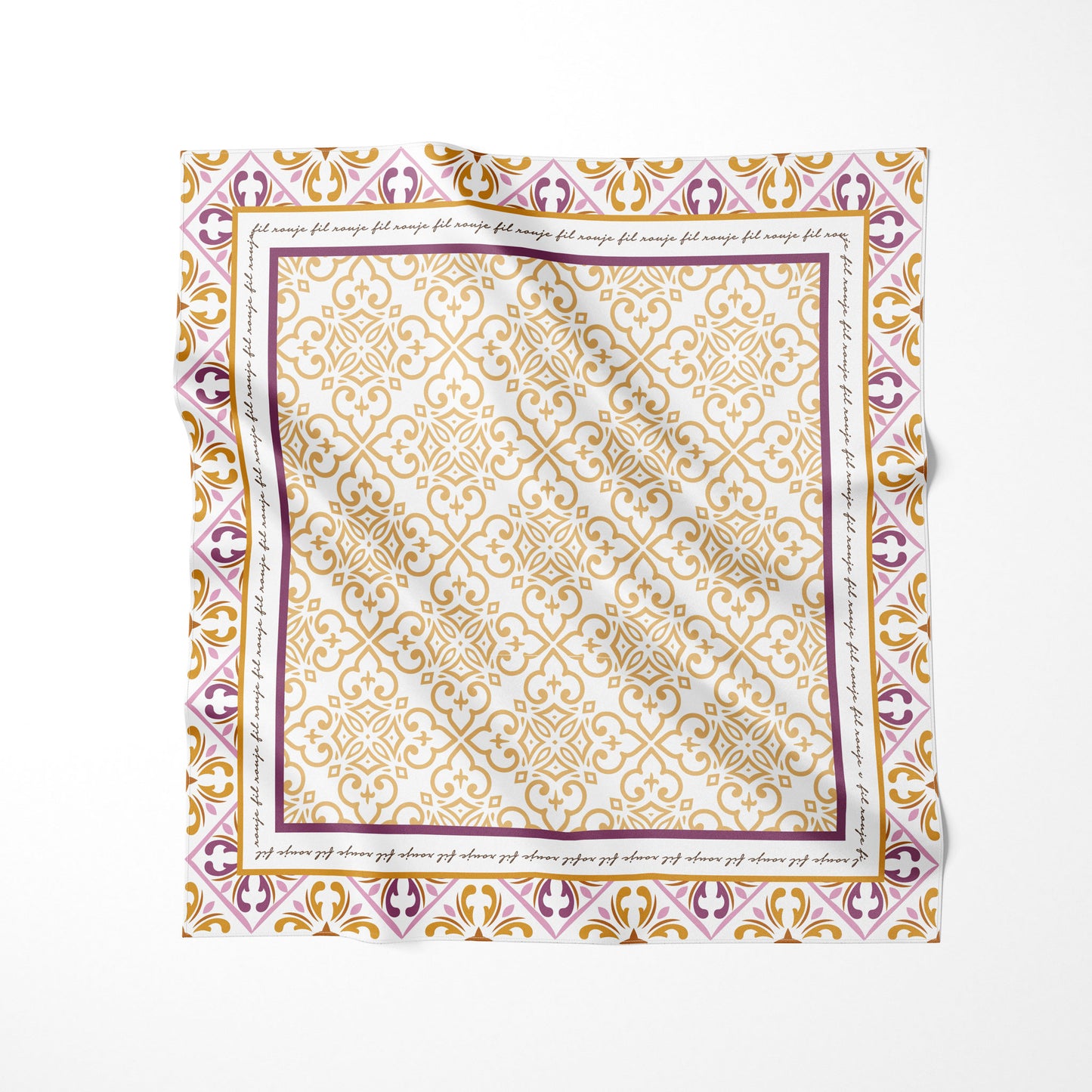 Gigi-Foulard 90x90 in 100% seta