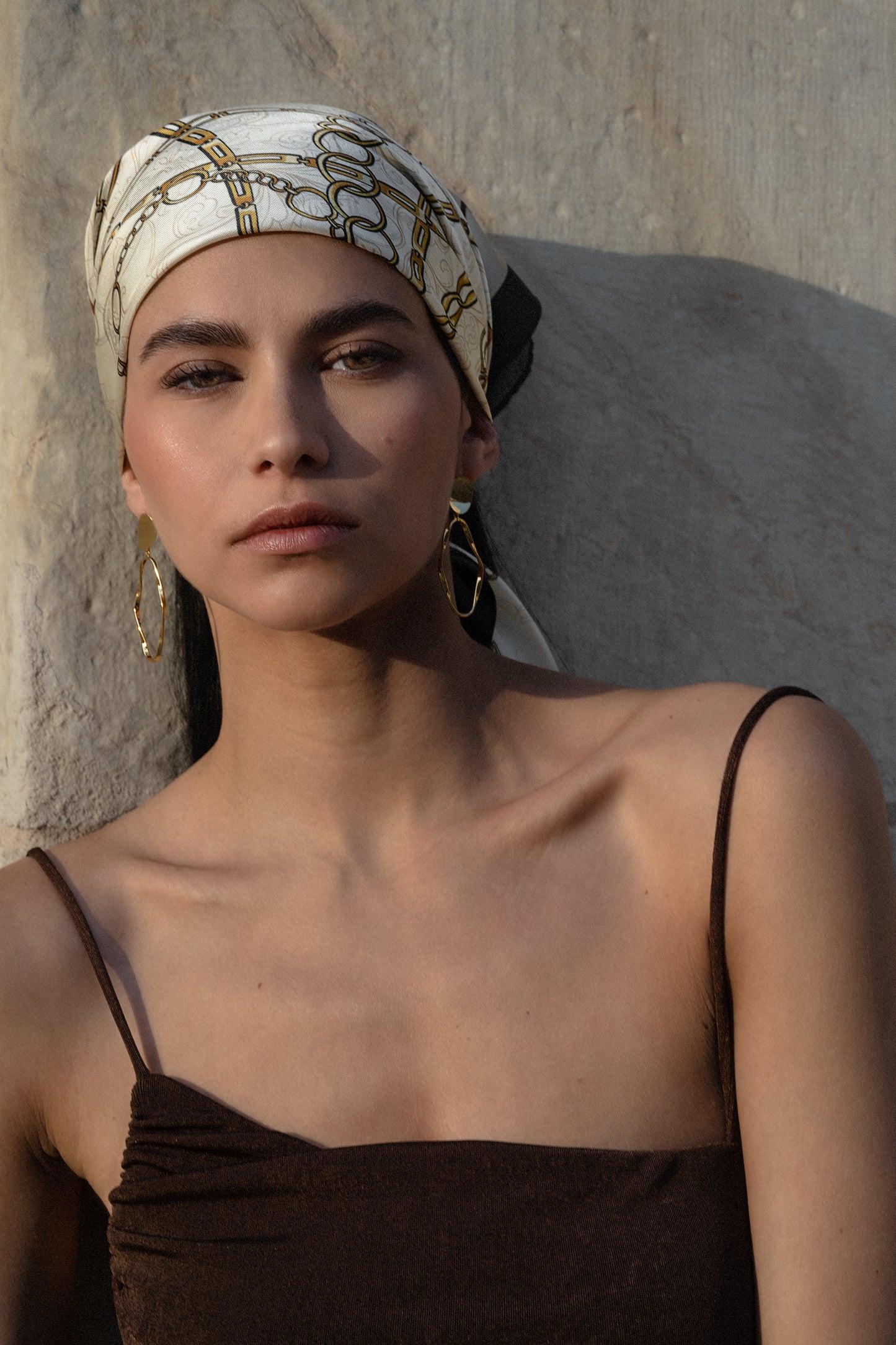 Ivy-Foulard 90x90 in 100% seta
