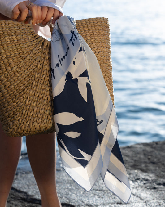 Kim-Foulard 90x90 in 100% seta
