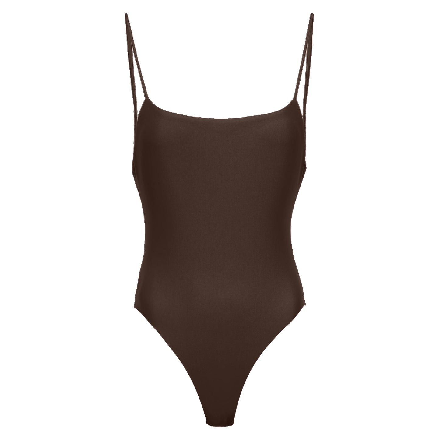 SAINT TROPEZ - Costume intero reversibile marrone